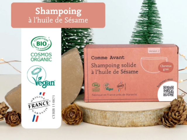 SHAMPOING À L’HUILE DE SÉSAME